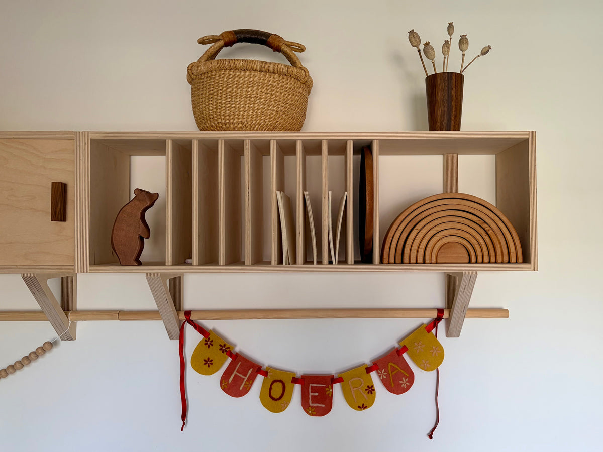 DIY Wolvilten letterslinger