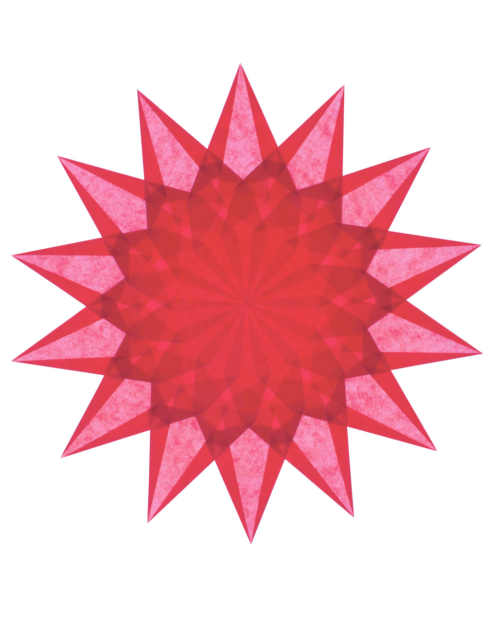 Folding set stars difficult - golden yellow