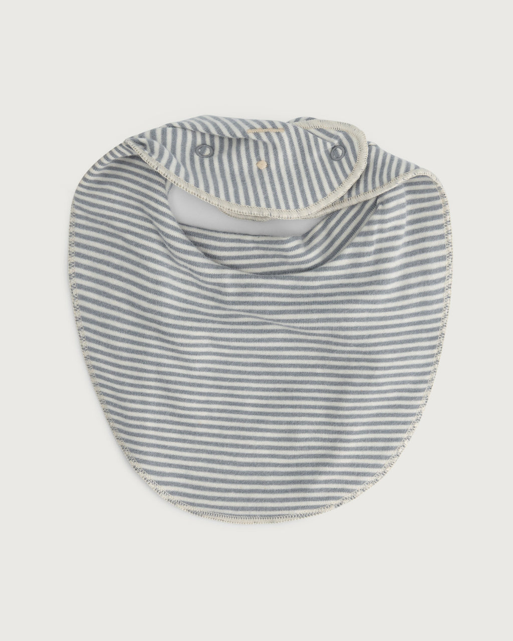 44-359-14275 baby bib - stone grey:cream 2