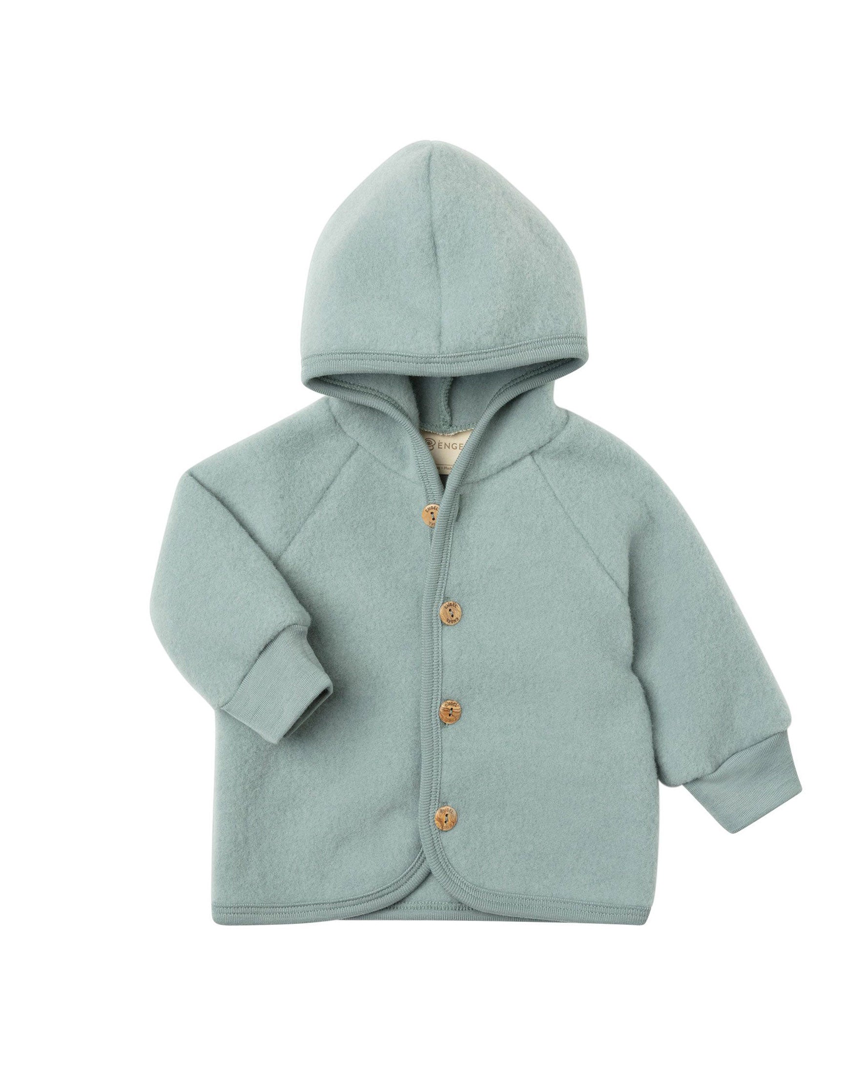 Wool Fleece Jacket - gentian