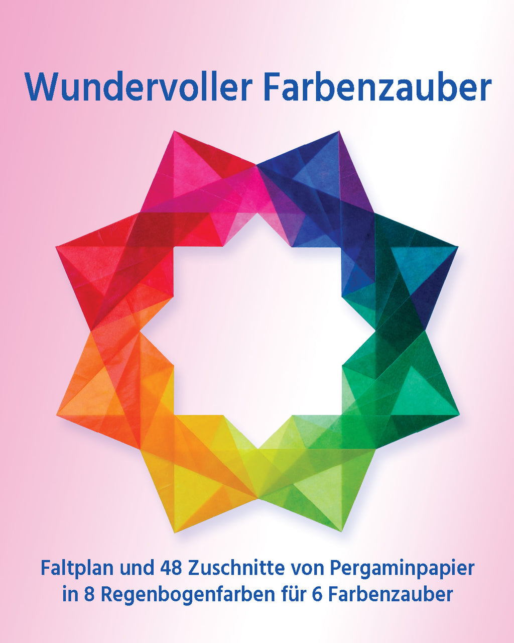 Sterren vouwset moeilijk - regenboog kleuren