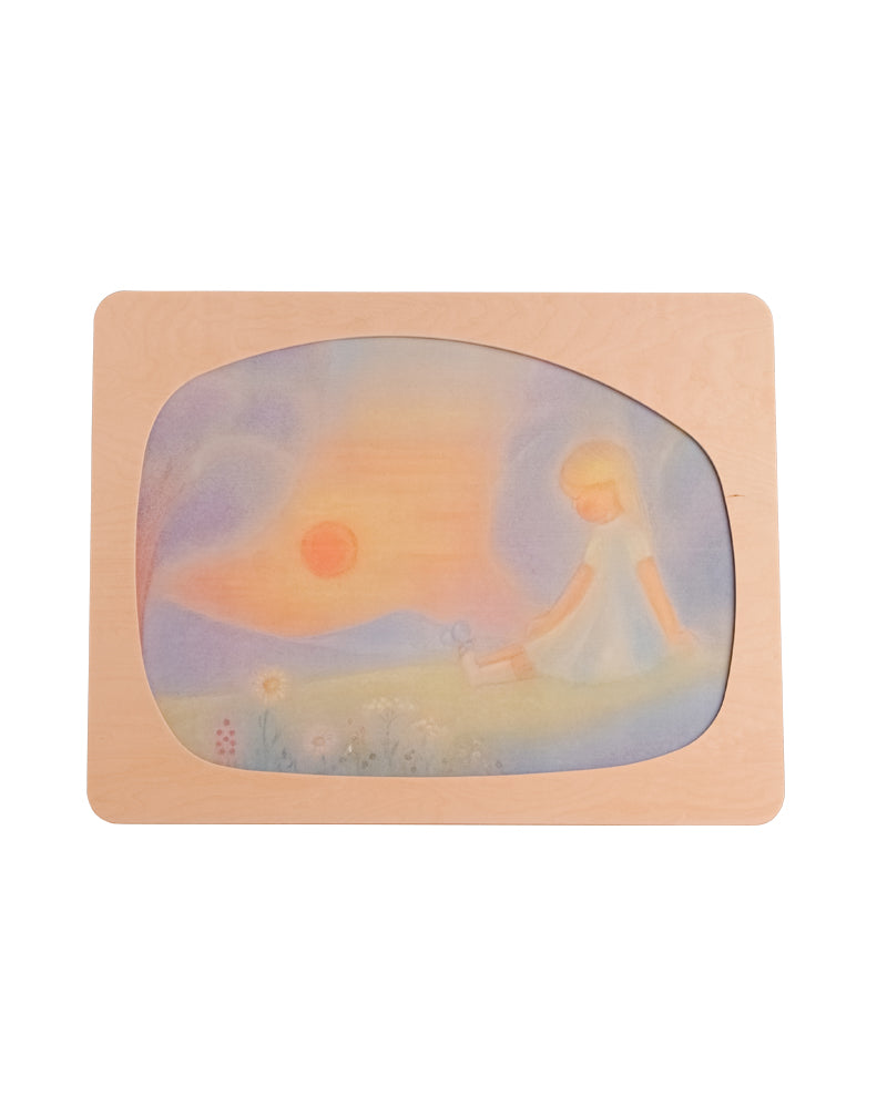 Wooden picture frame - arc