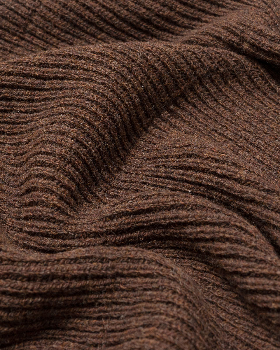 Crib blanket Gaston - dark brown