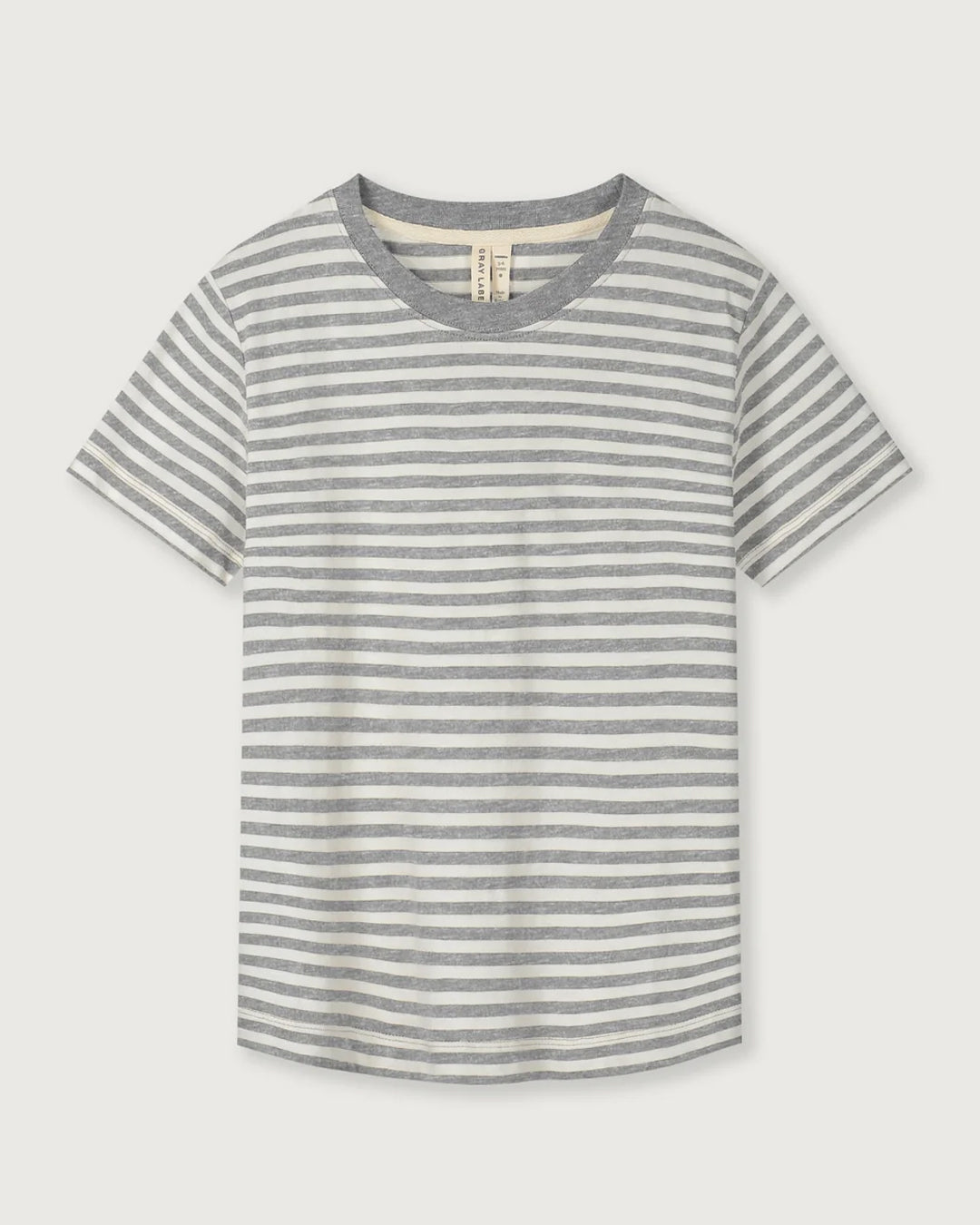 Oversized kinder t-shirt - gray/cream