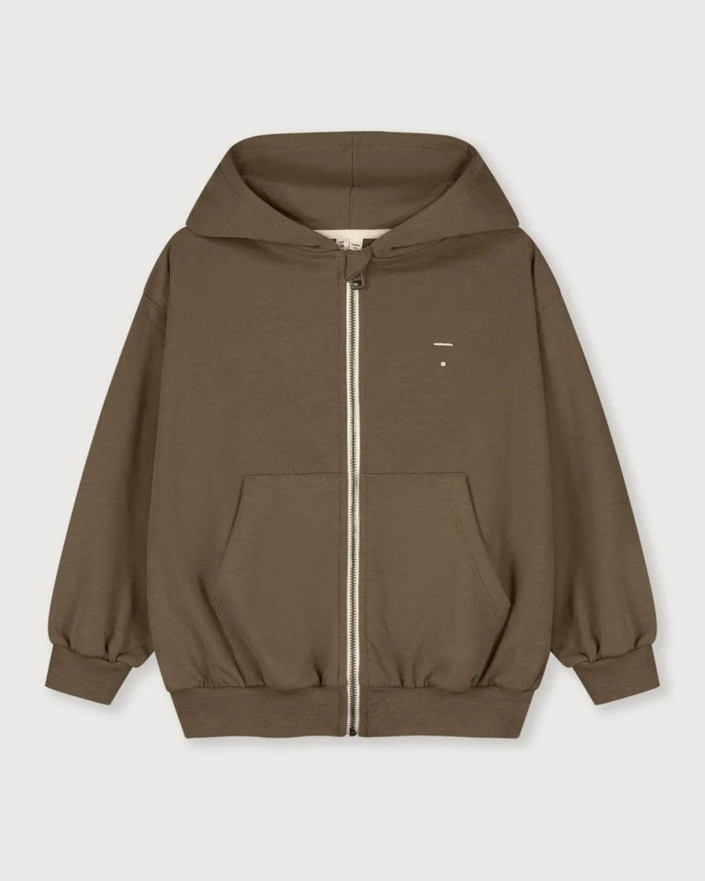 kindervest met hoodie - woody