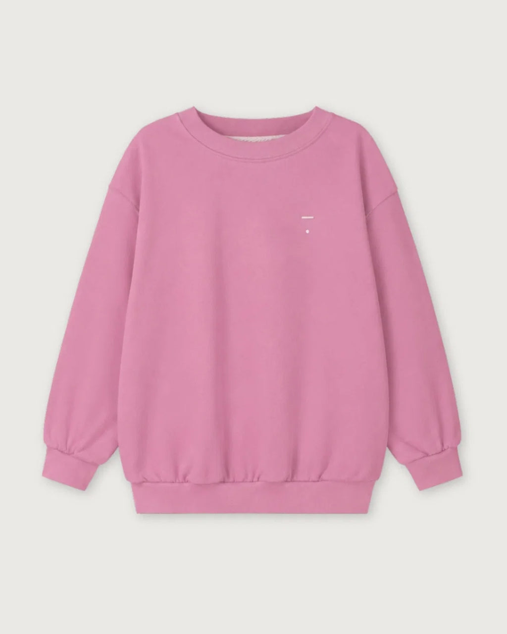 Oversized kindertrui - bubblegum