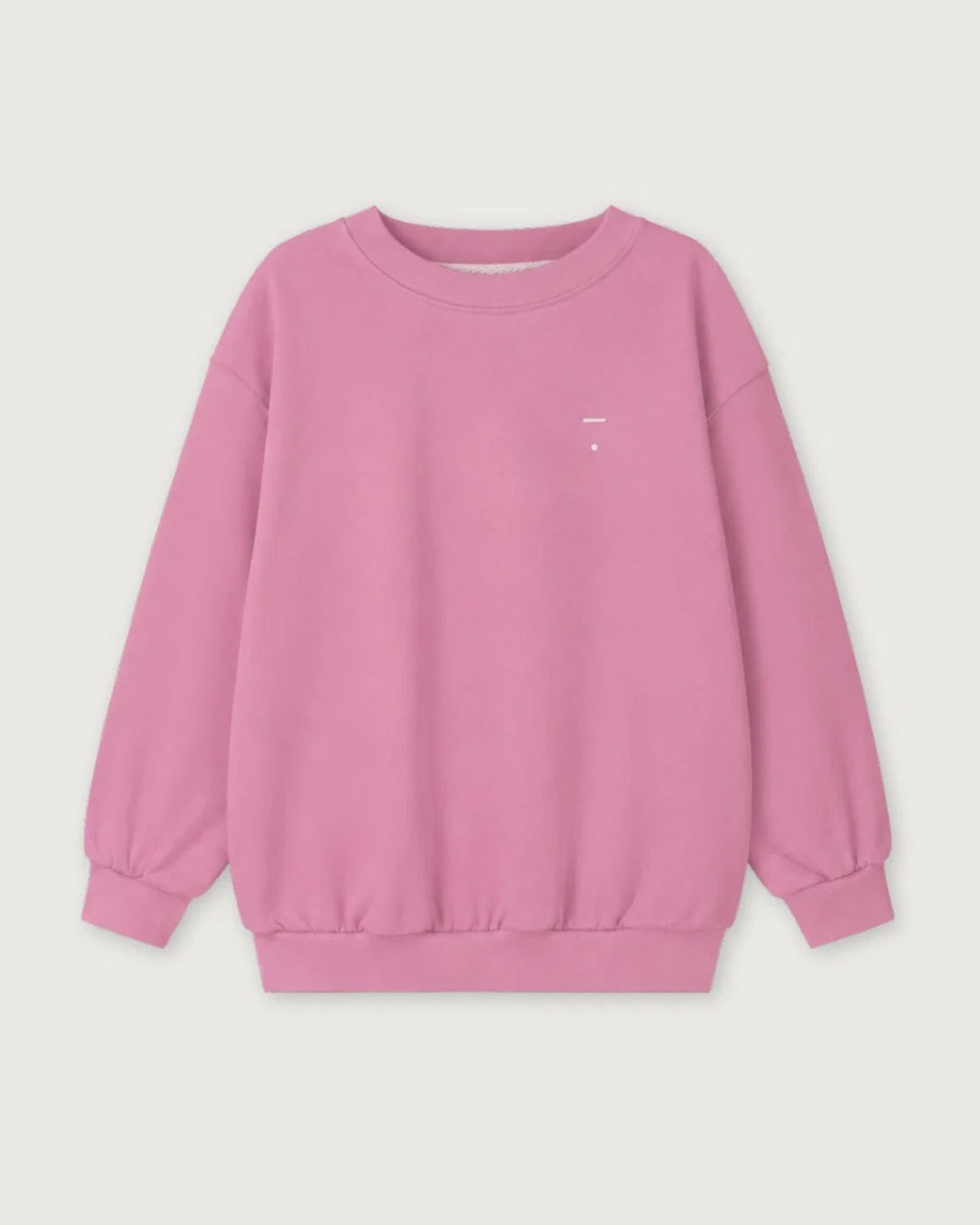 Oversized kindertrui - bubblegum