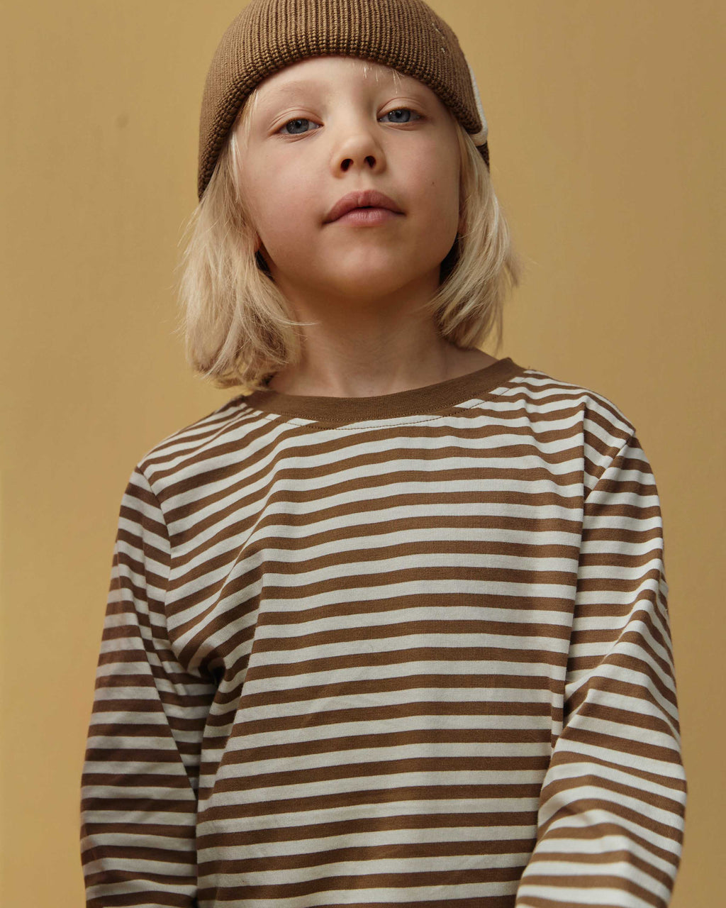 Longsleeve shirt - woody/cream
