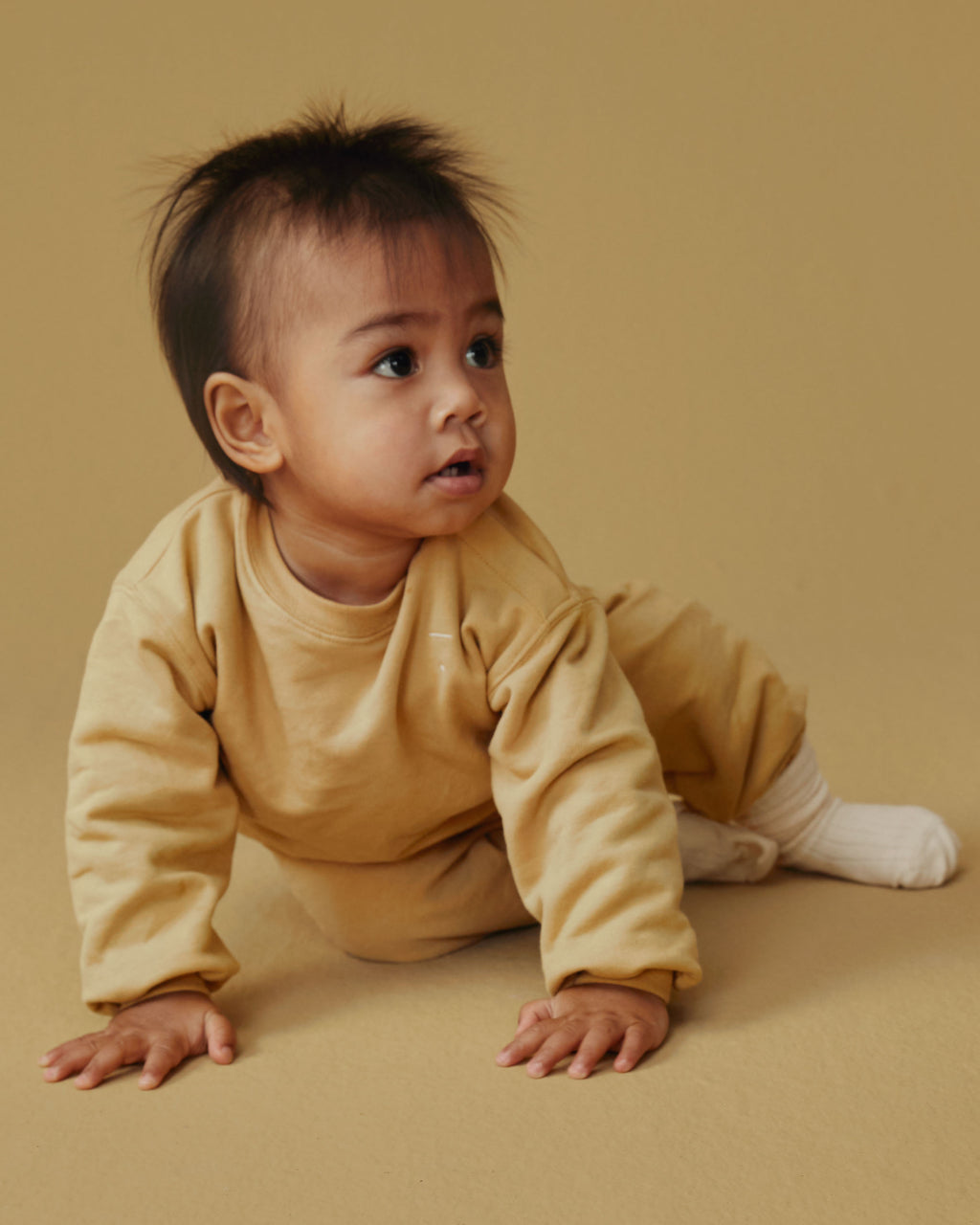 Baby track pants - cookie