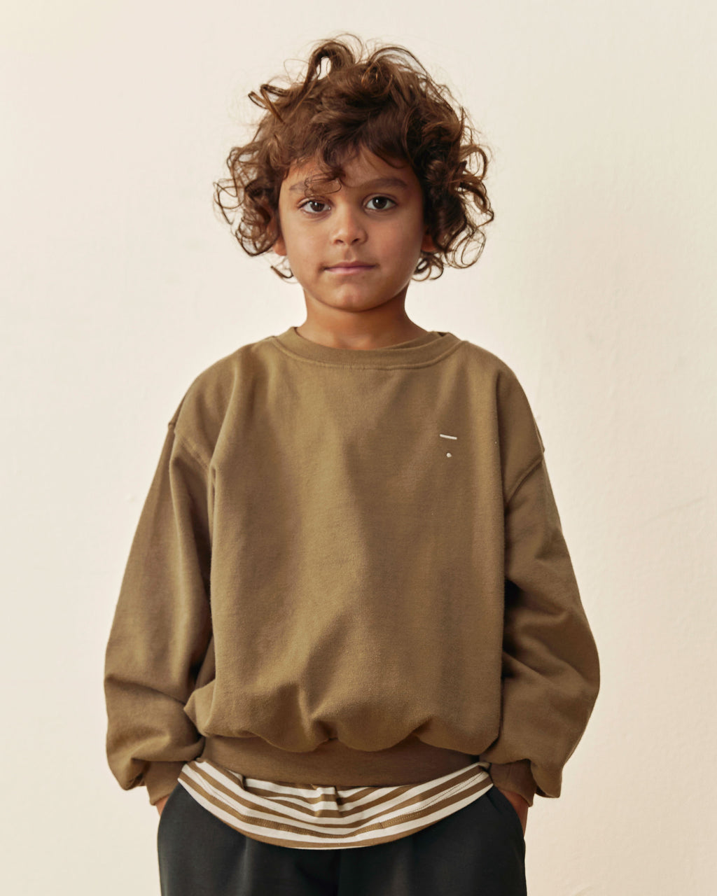 Oversized kindertrui - woody