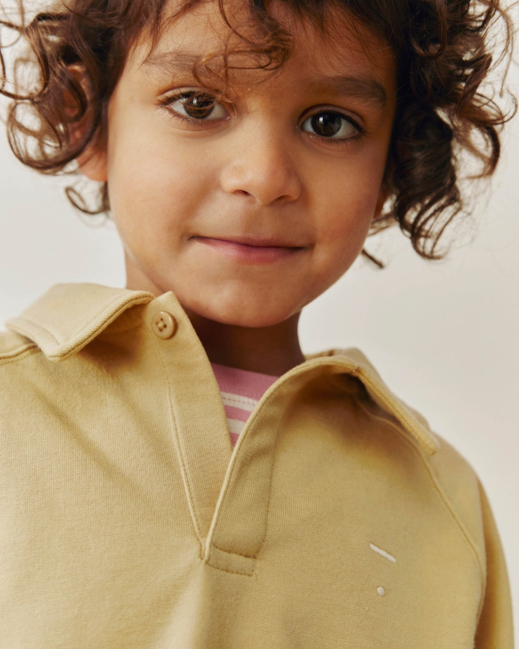 Polo sweatshirt - cookie