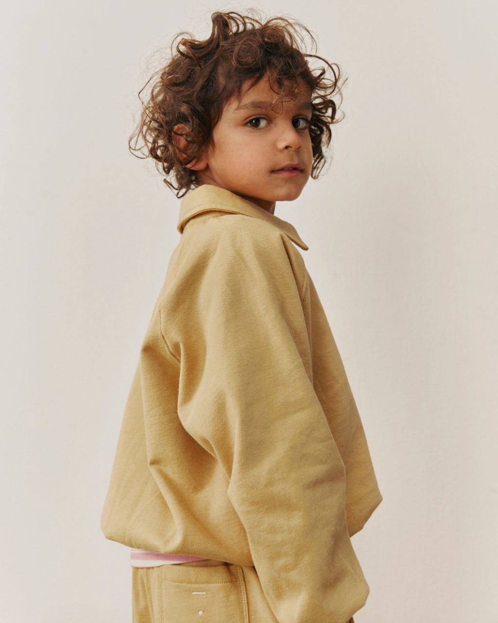 Polo sweatshirt - cookie