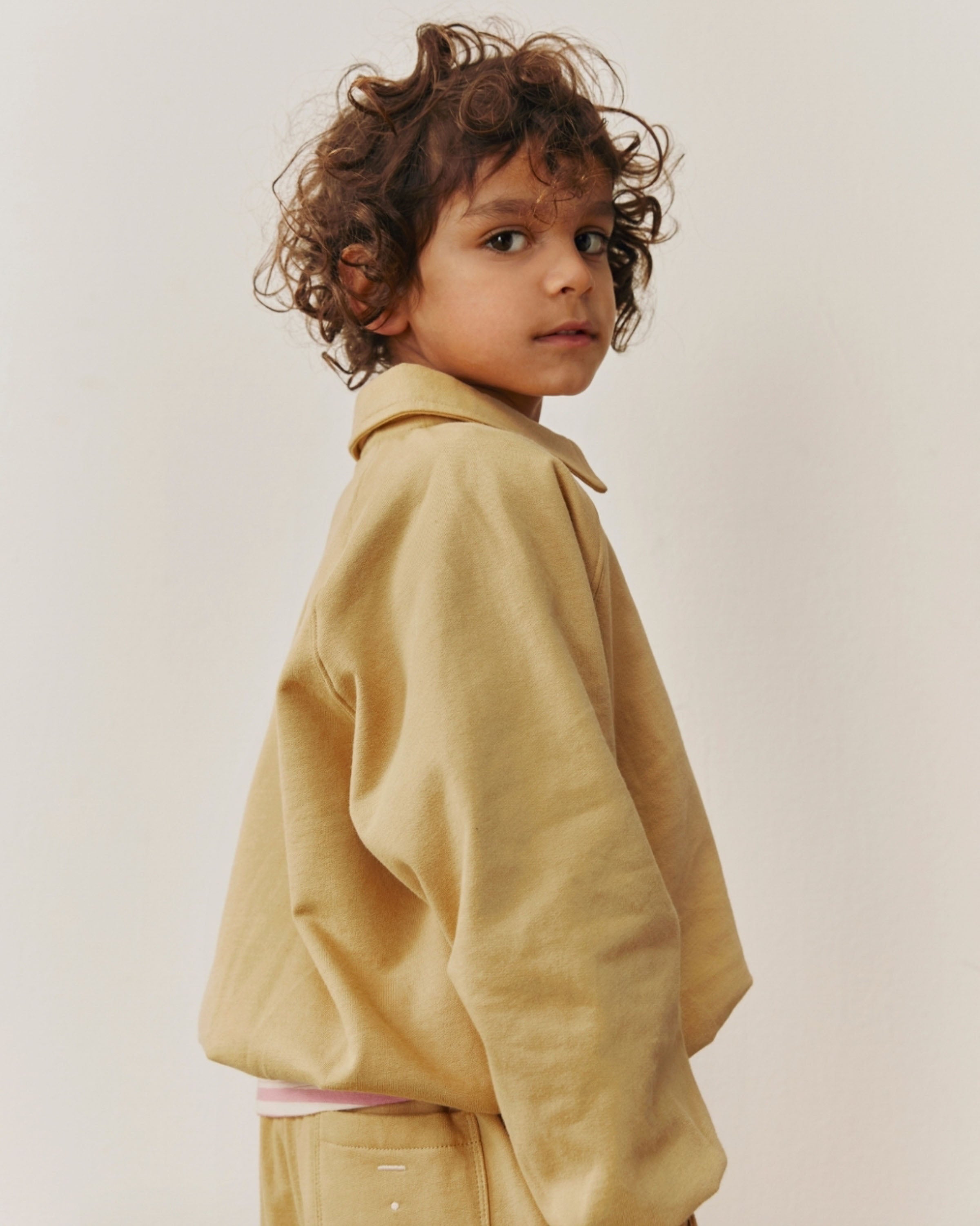 Polo sweatshirt - cookie