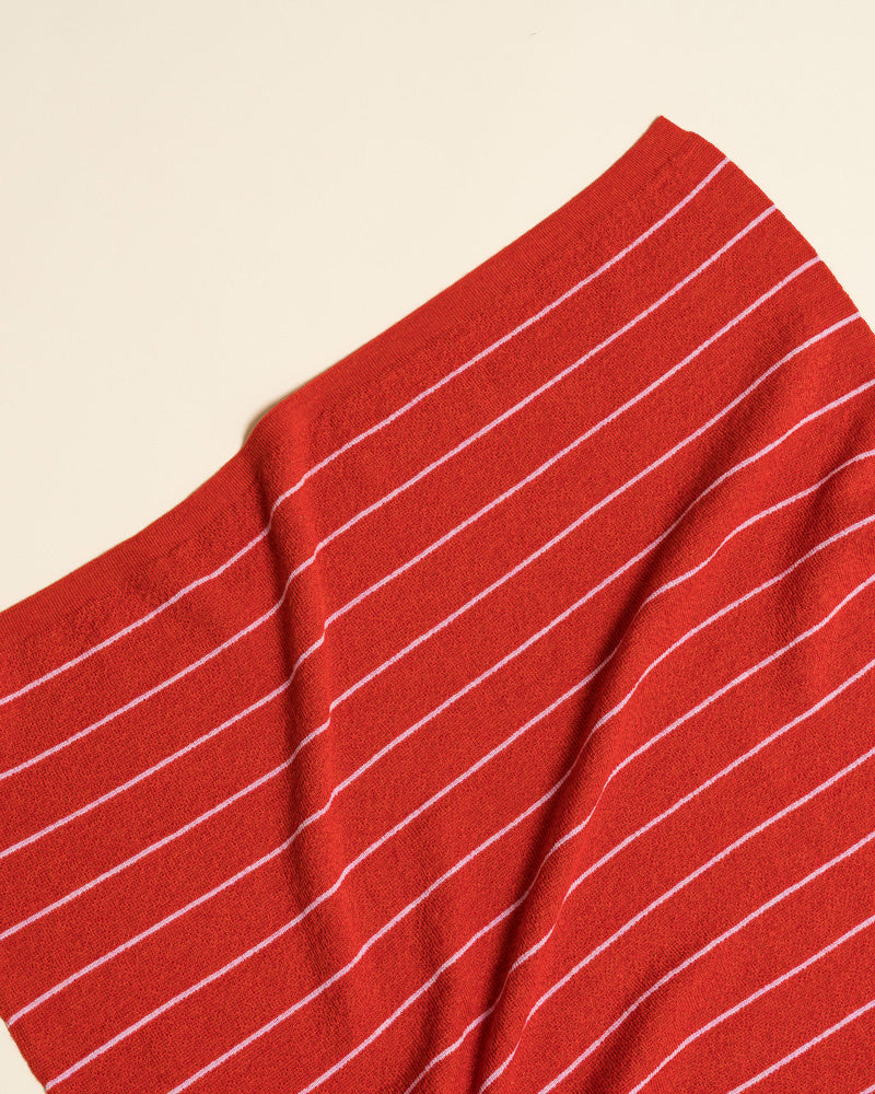 Wollen dekentje Harry - red/cotton candy