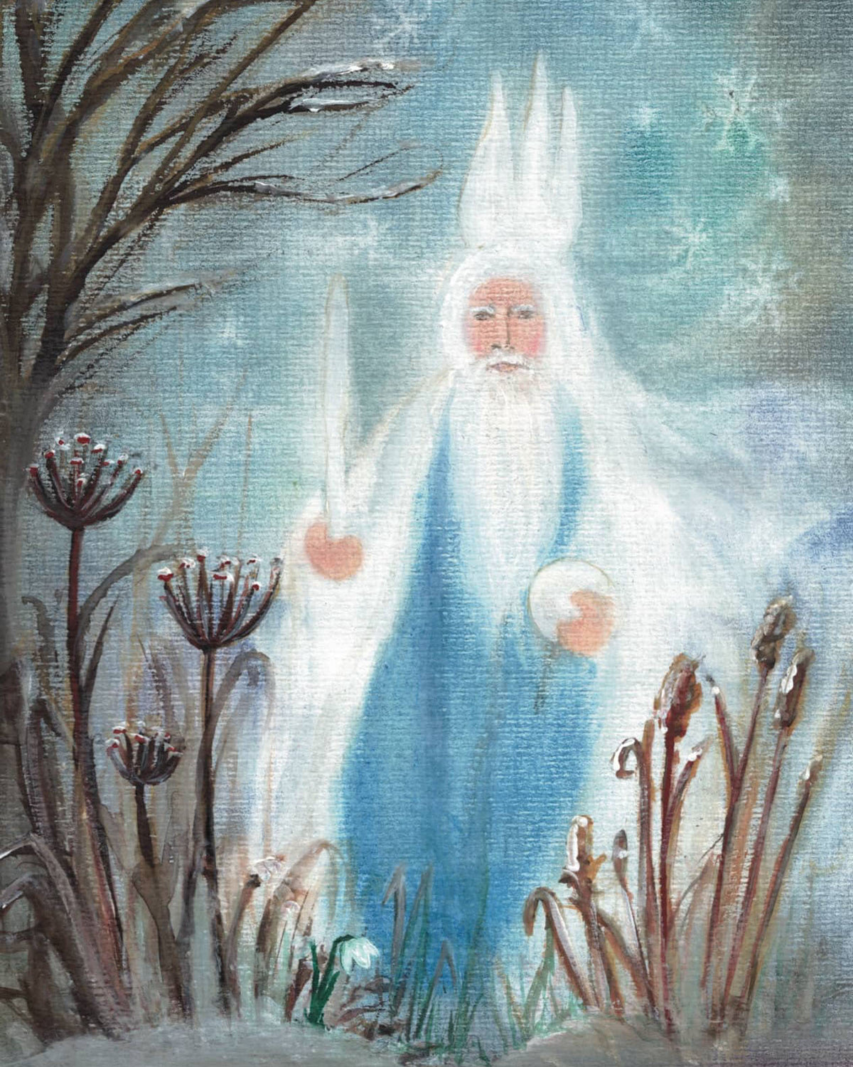 Kaart - koning Winter