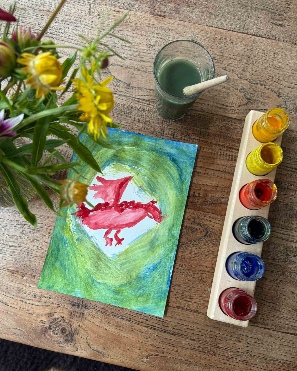 Aquarelverf 6 basiskleuren