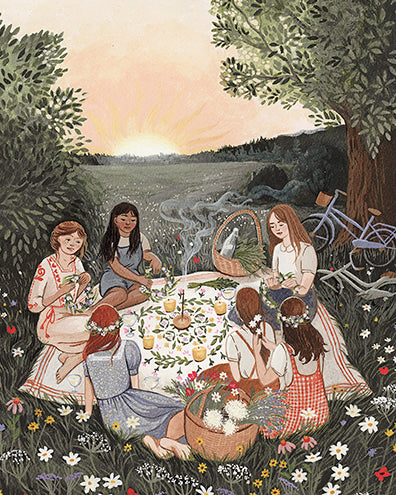 Enkele kaart - summer solstice