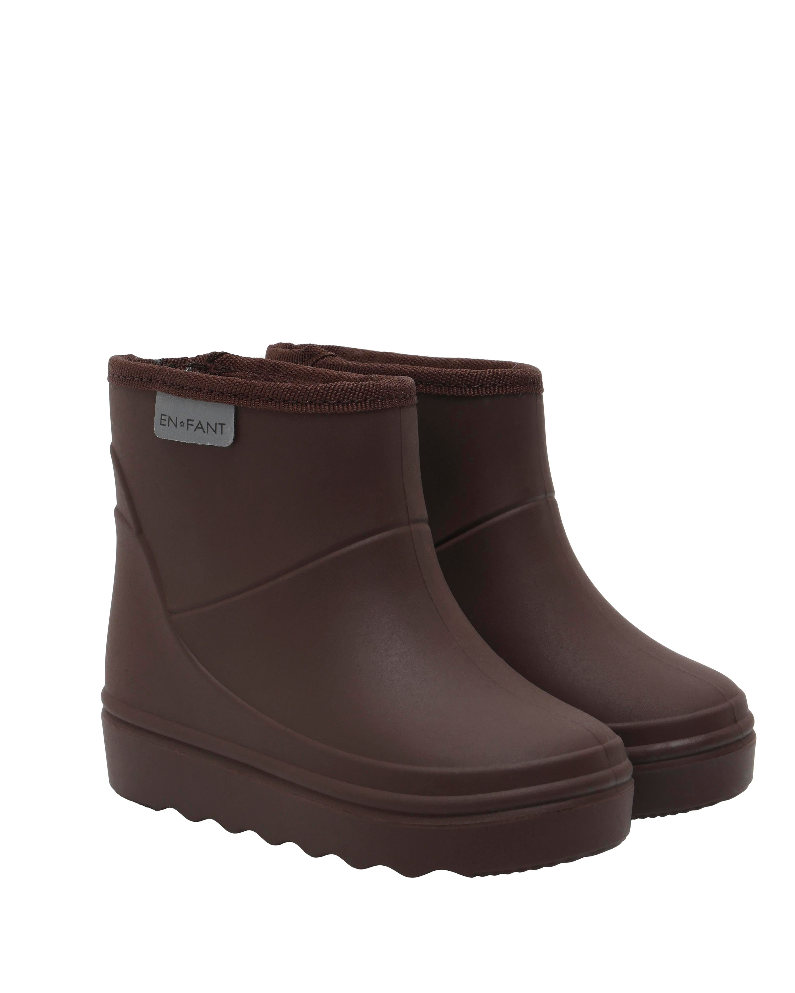Thermoboots short - coffee bean