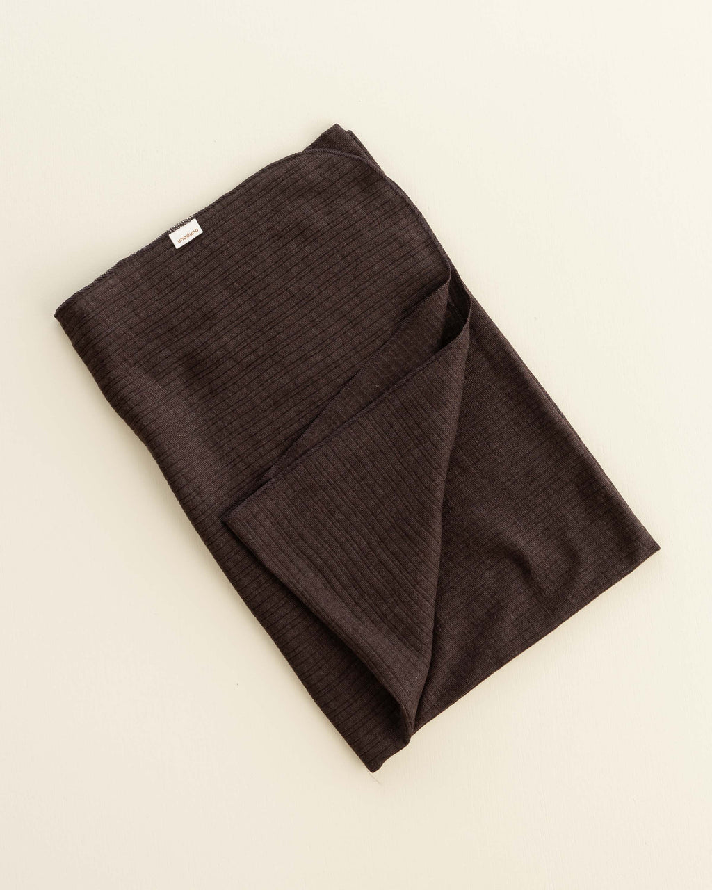 Baby blanket made of wool/silk - cocoa