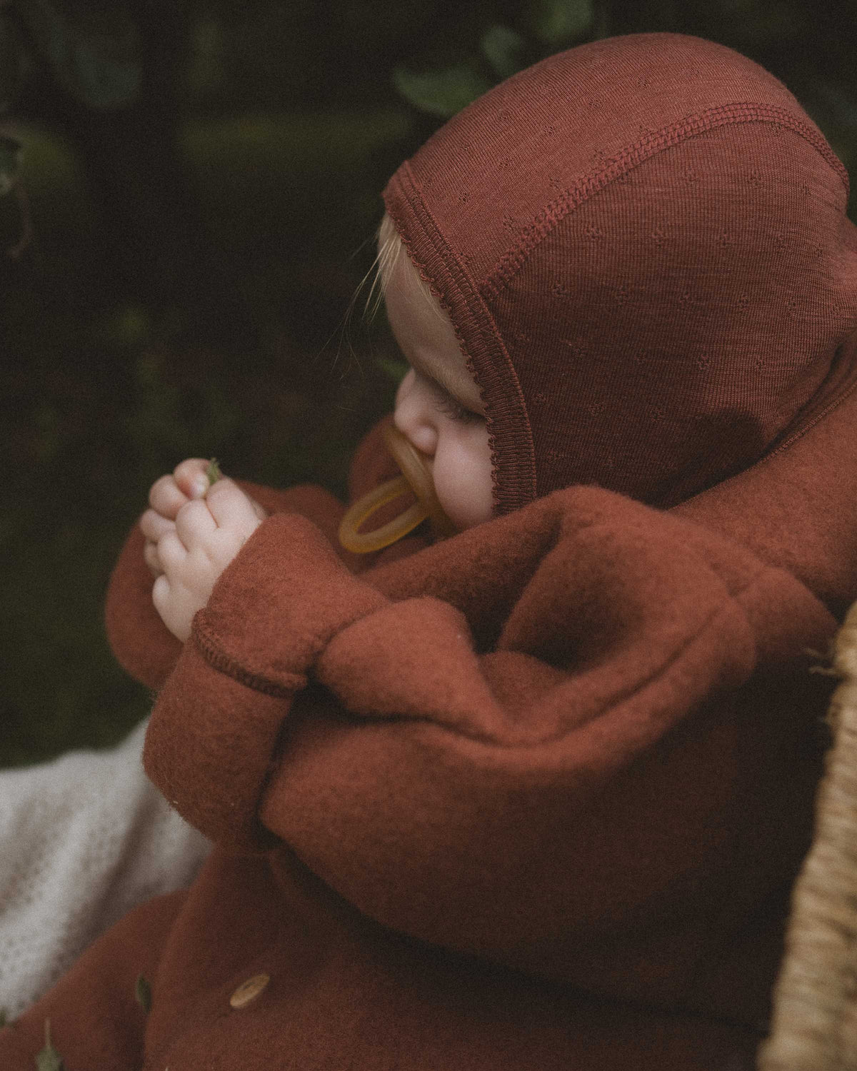 Overall wolfleece - henna dune