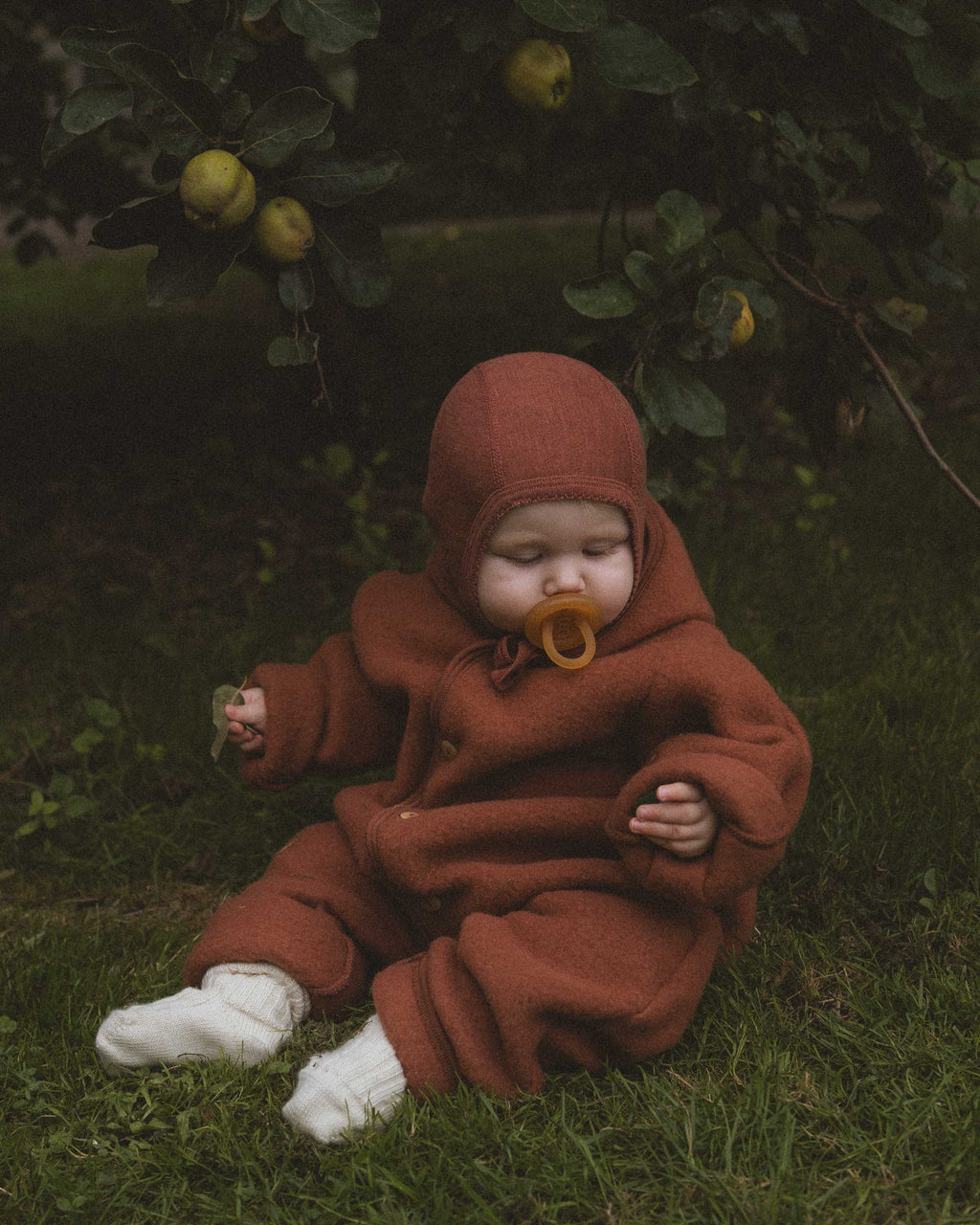 Overall wolfleece - henna dune