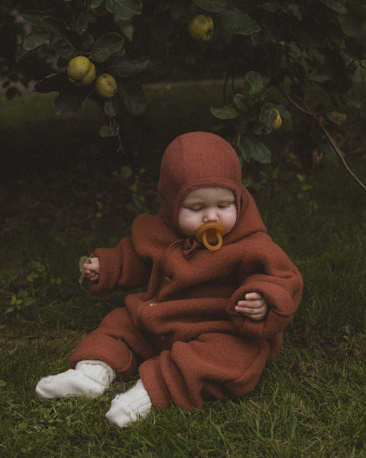 Overall wolfleece - henna dune