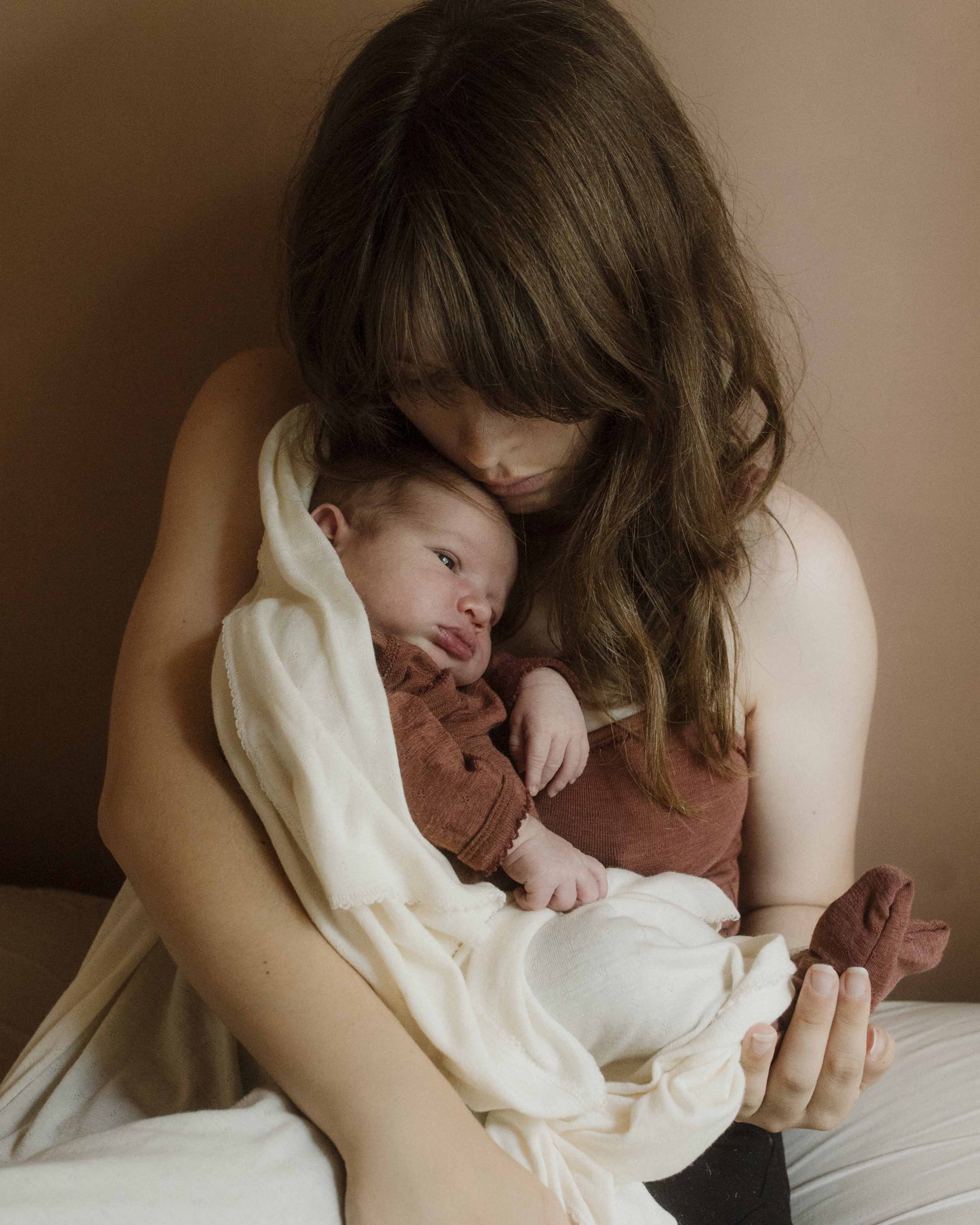 Baby deken van wol/zijde - munkki