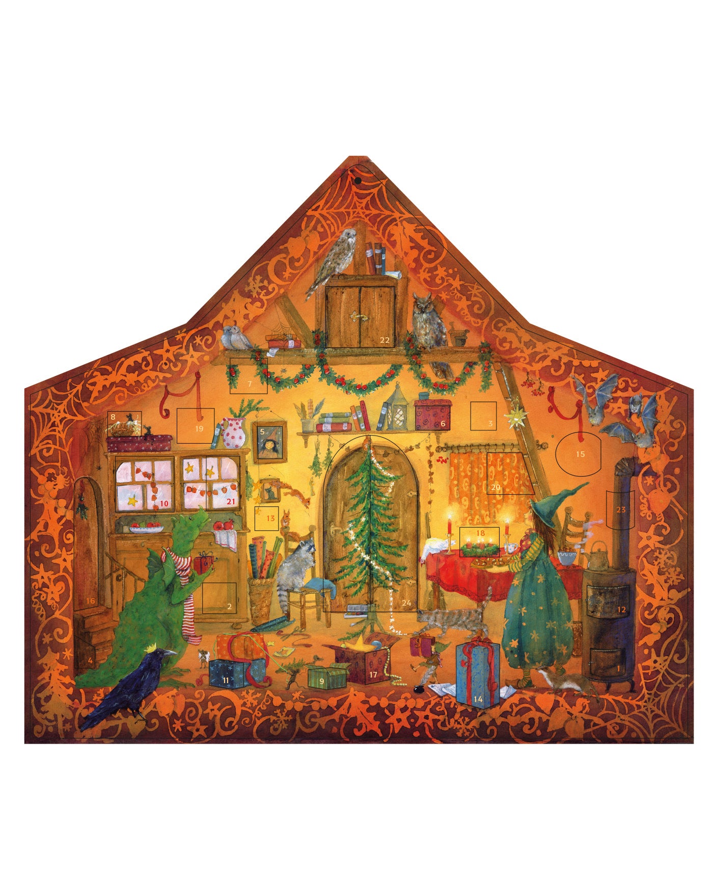 Adventskalender Merlijn de kleine heks 1