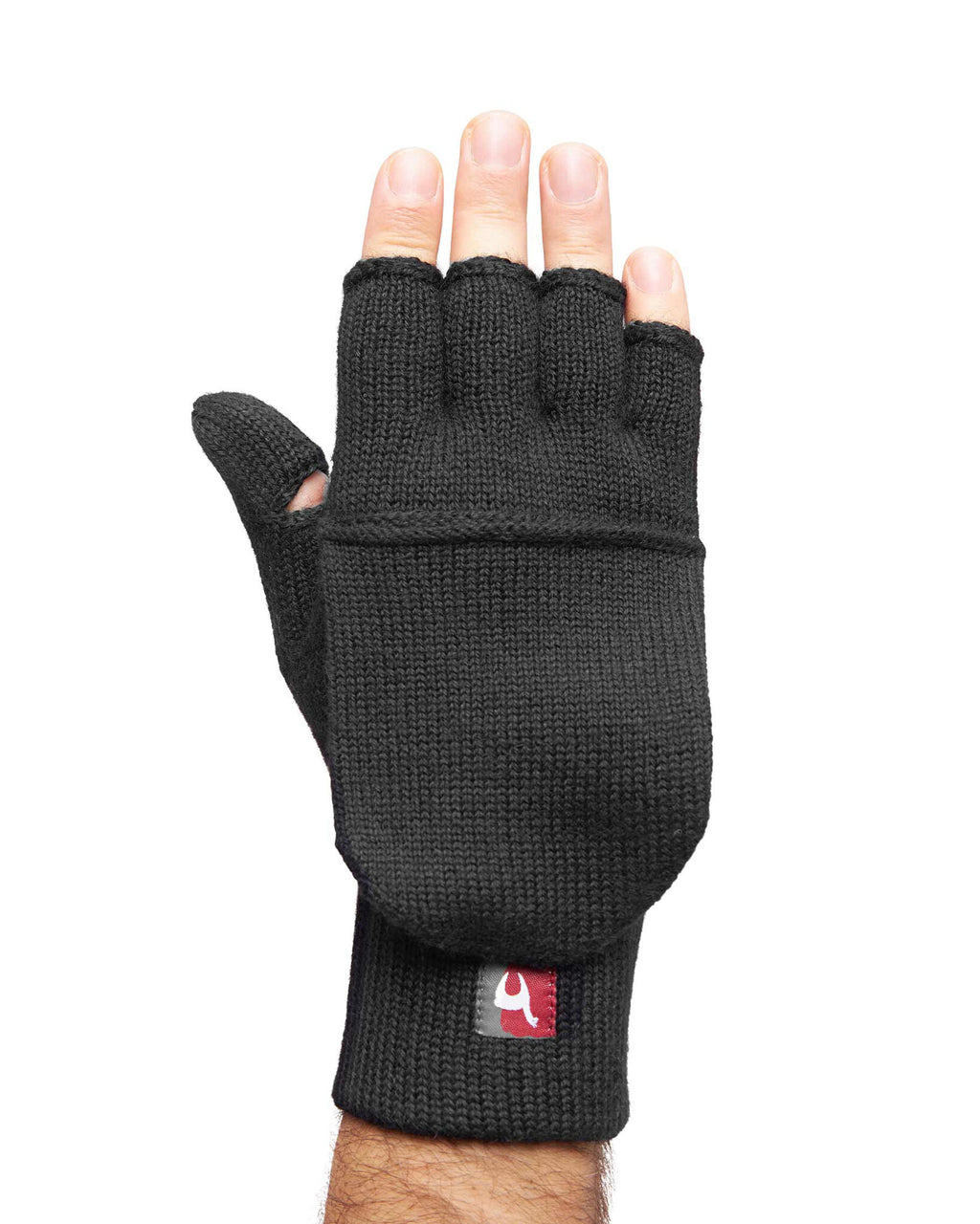 alpaka-handschuhe-knguru-aus-100-baby-alpaka zwart 2