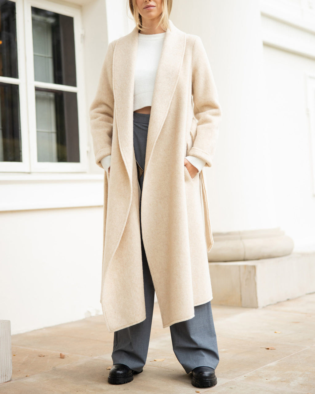 Alwero dames mantel hiroko