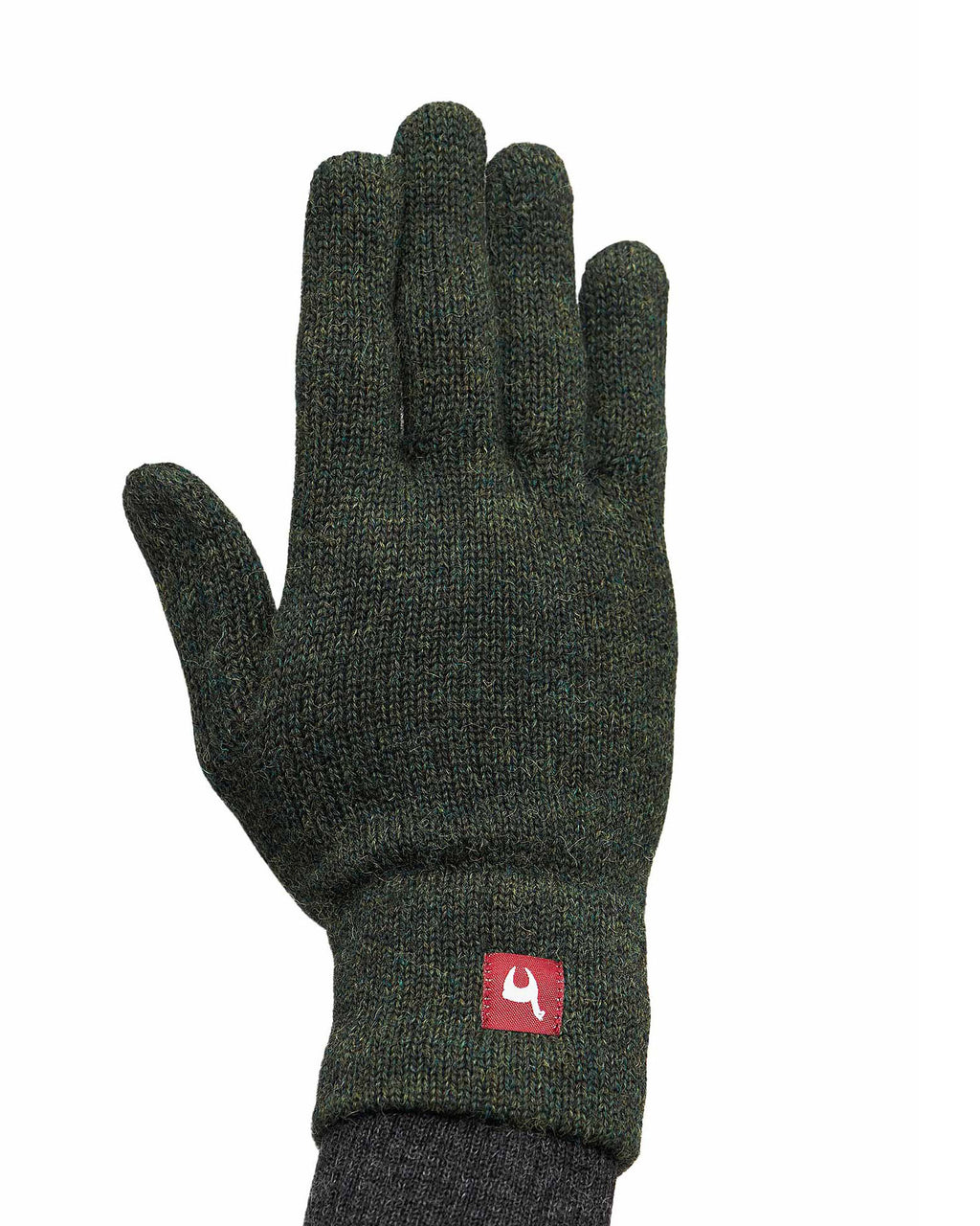 Apu Kuntur handschoenen alpaka groen