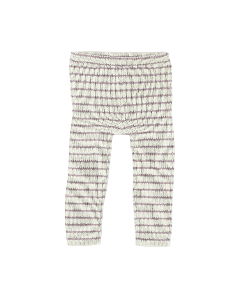 Babylegging van alpaca - ivory/rose