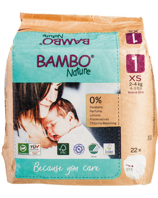 bambo nature Luiers - maat 1