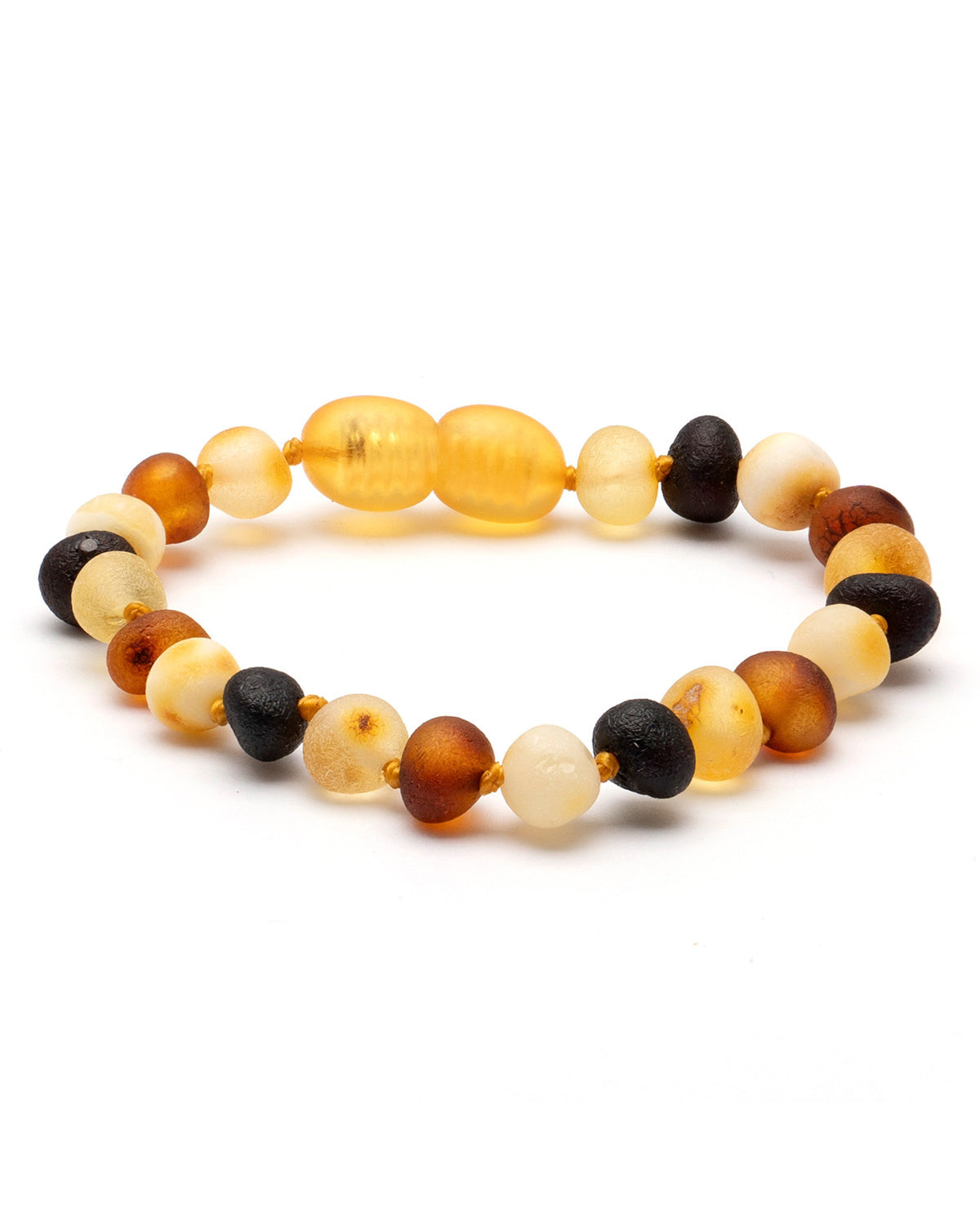 Barnsteen-dames-armband-multi-raw