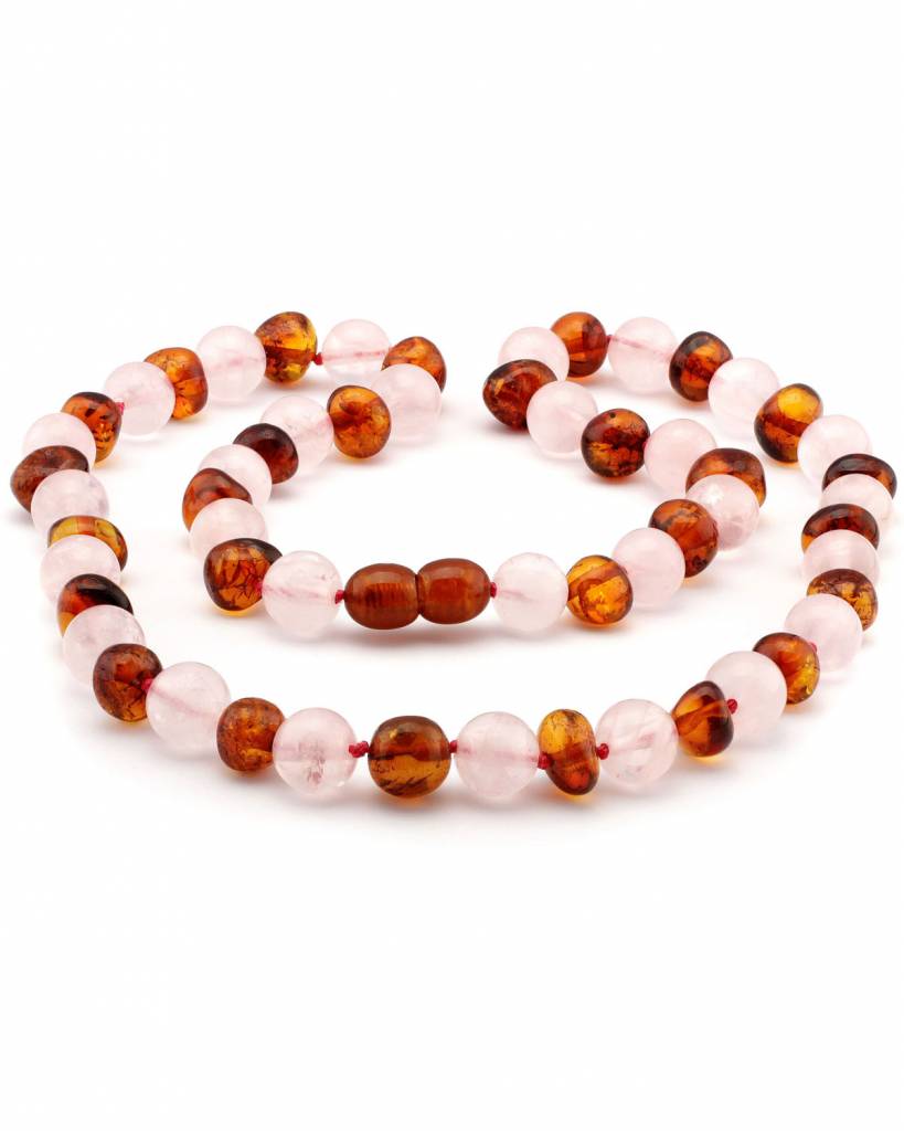 barnsteen-damesketting-rozenkwarts-cognac