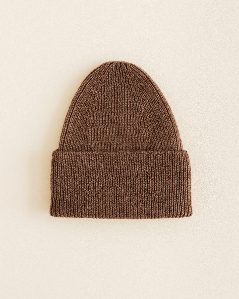 BEANIE FONZIE MOCHA 1