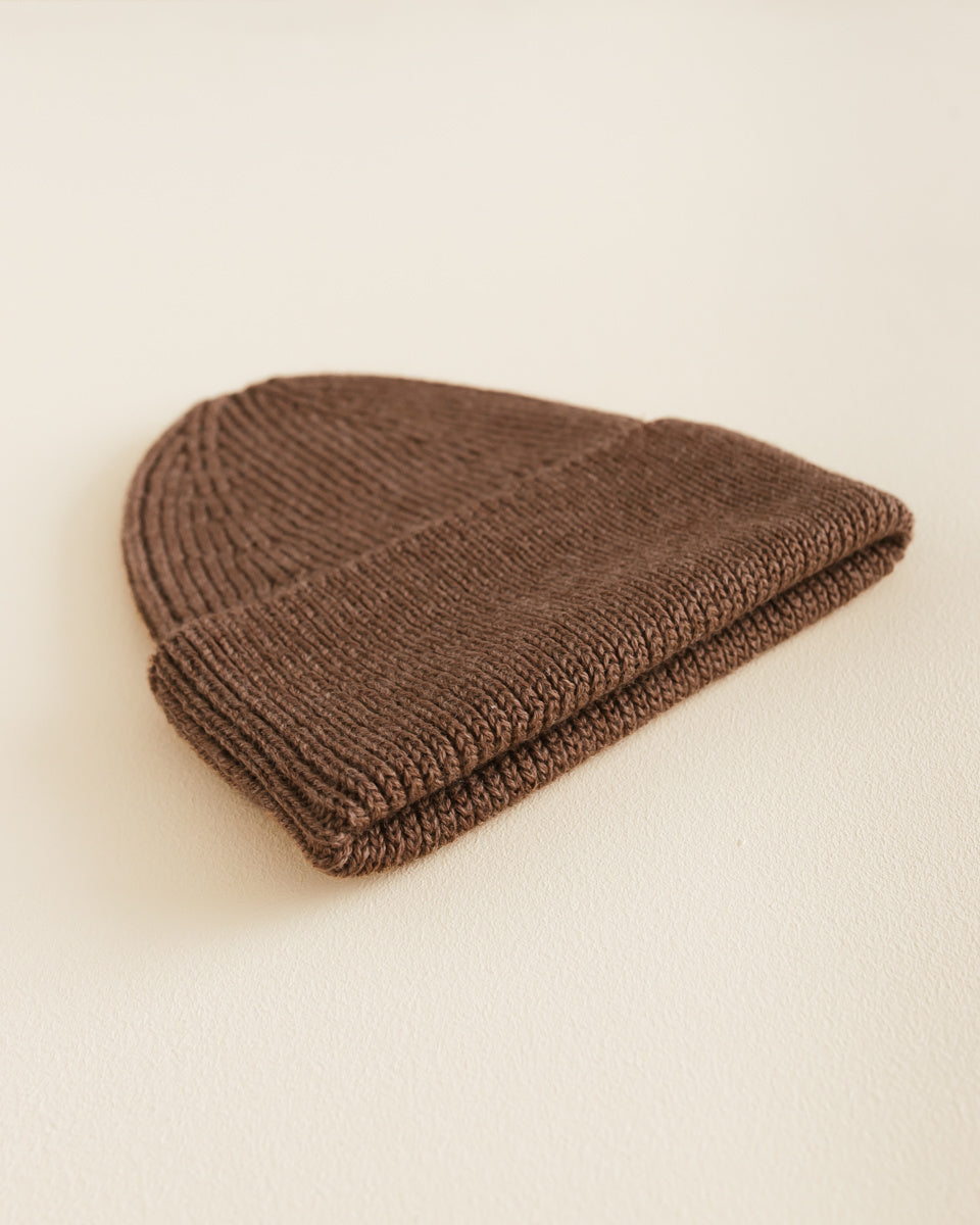 BEANIE FONZIE MOCHA 2