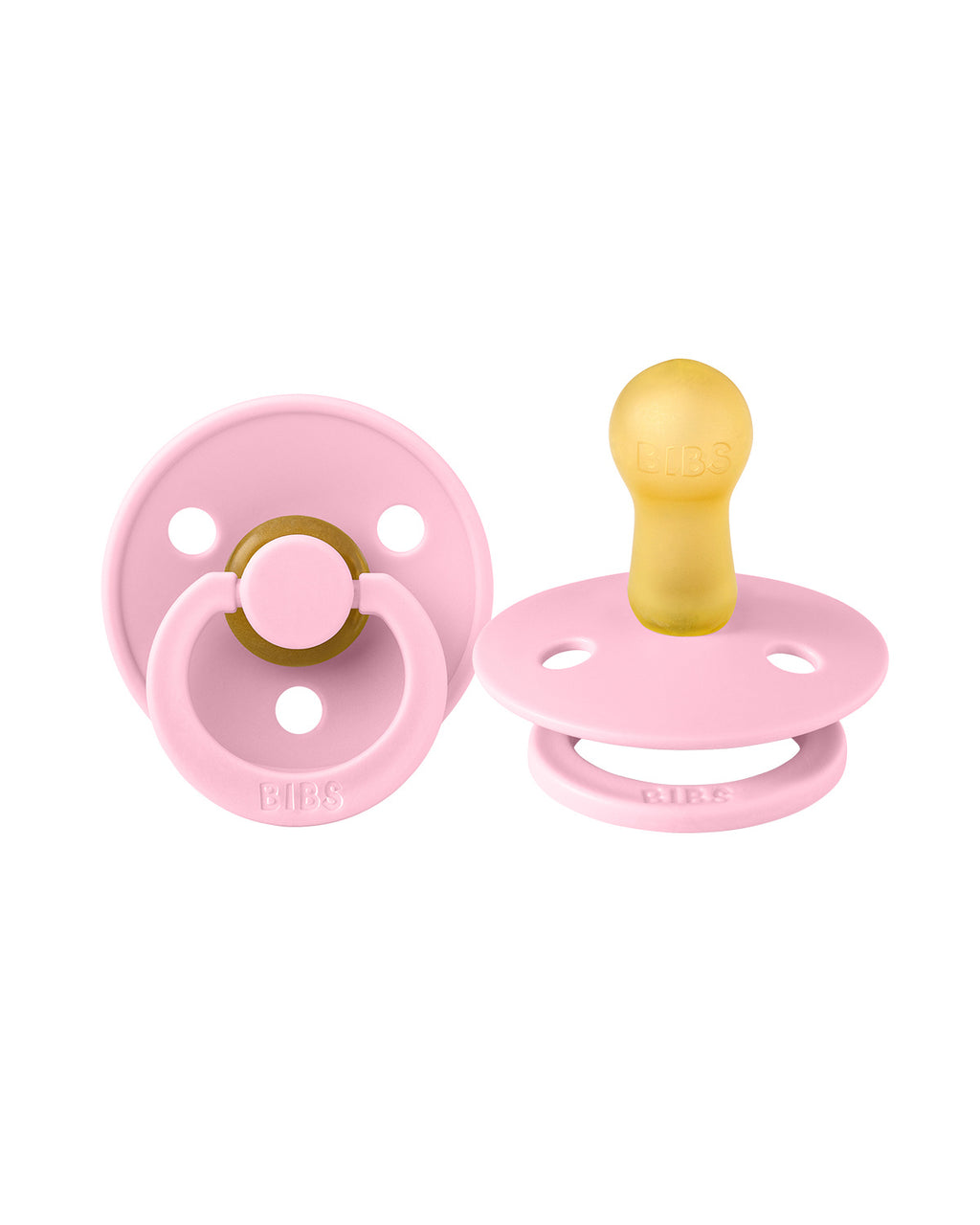bibs Fopspeen natuurrubber - baby pink