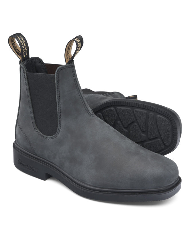 blundstone 1308 dress boot grijs dames heren rustic black