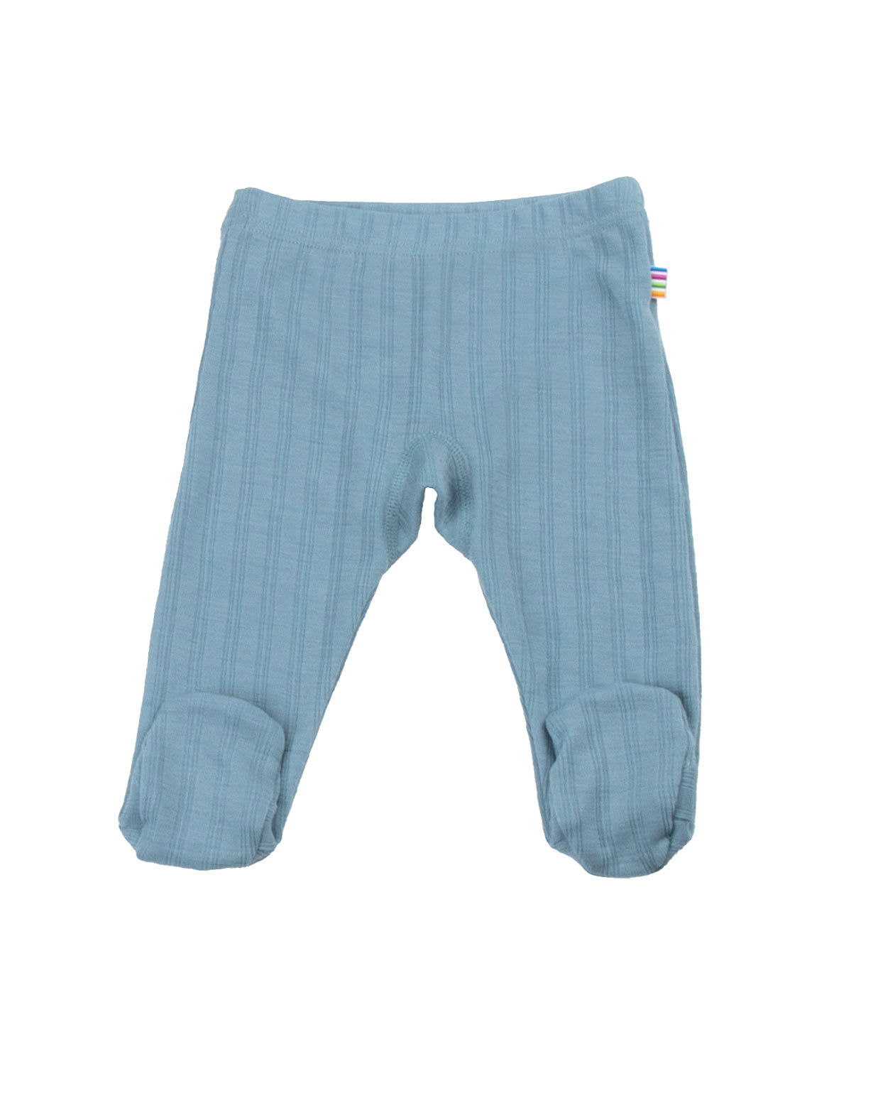 Broekje met voetjes dusty blue