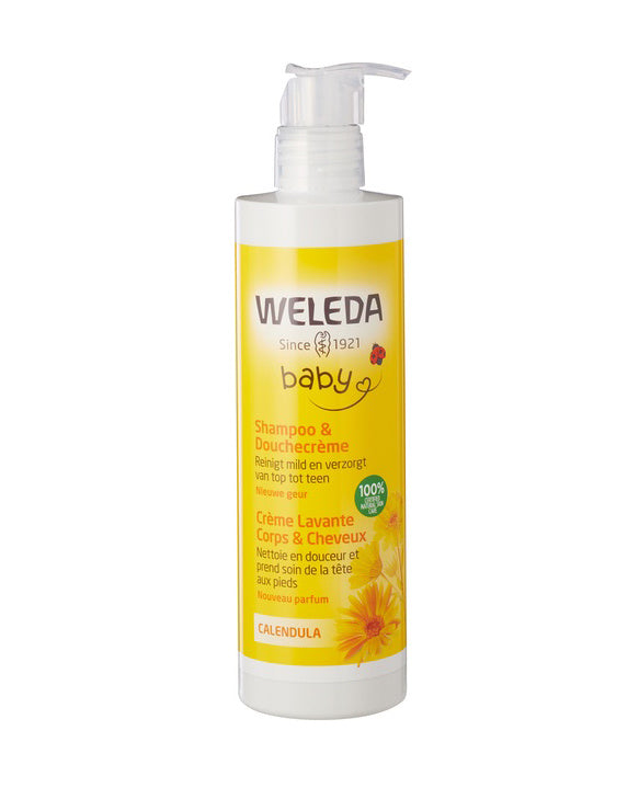 Calendula baby haar en bodyshampoo