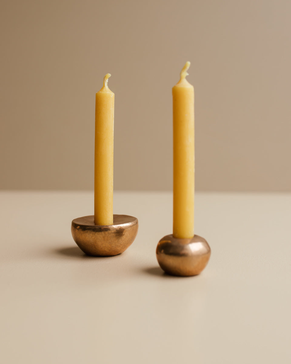 Candles massive copper