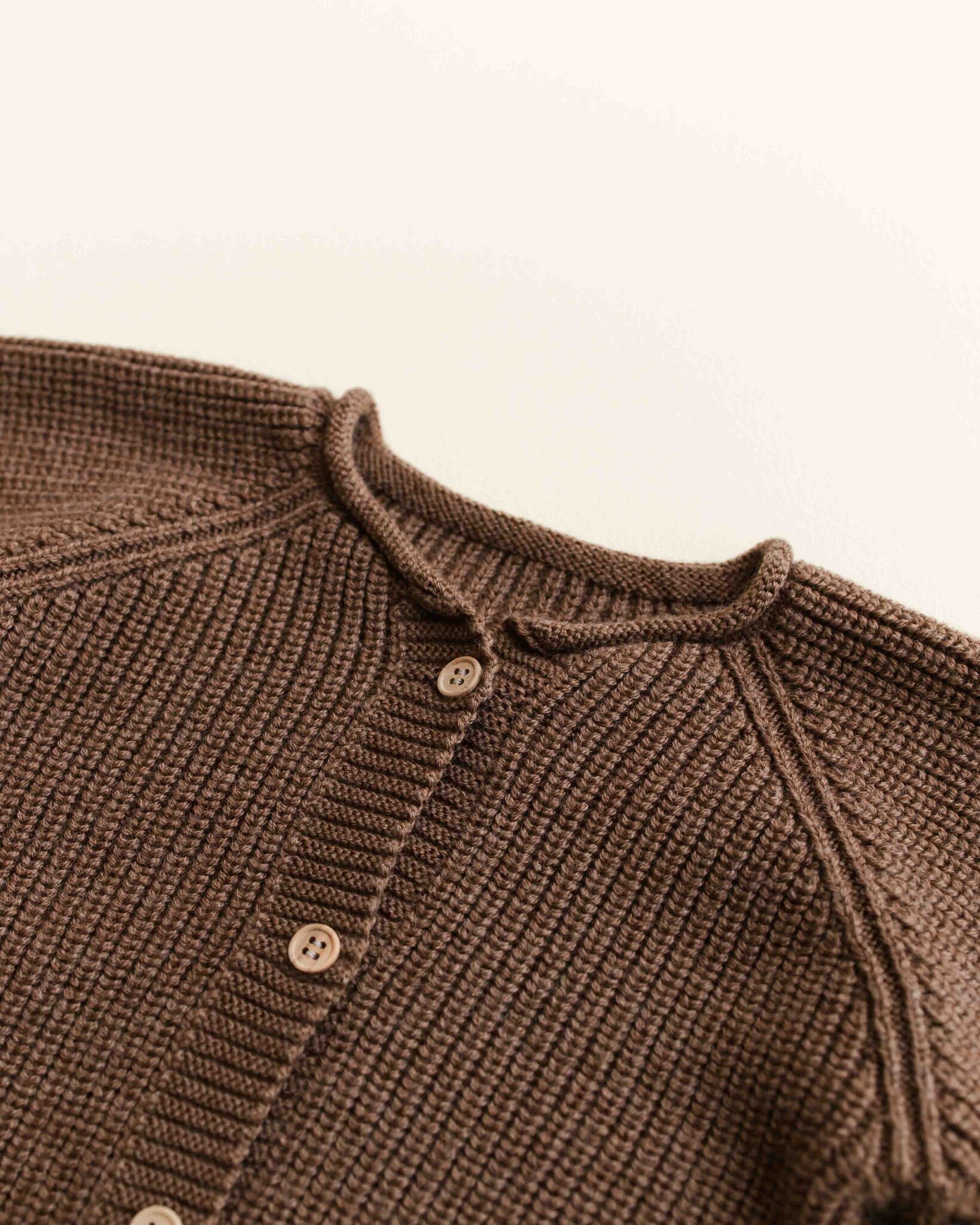 CARDIGAN INGA MOCHA 2