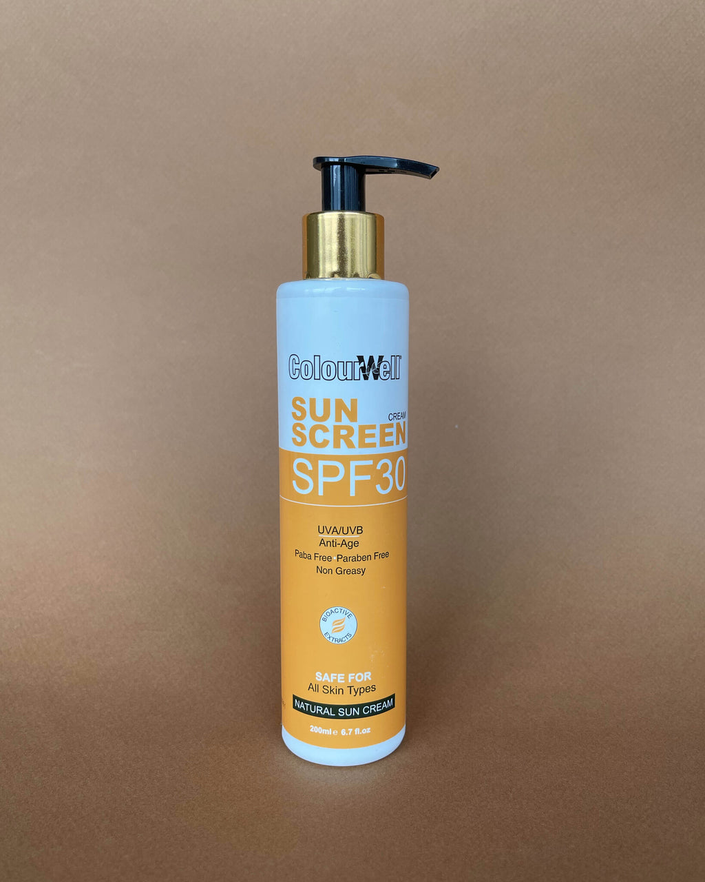 Colourwell sunscreen SPF 30 pompflesje