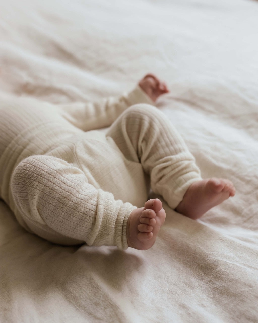Cosilana baby pants wool silk cotton natural ©ziloen Large