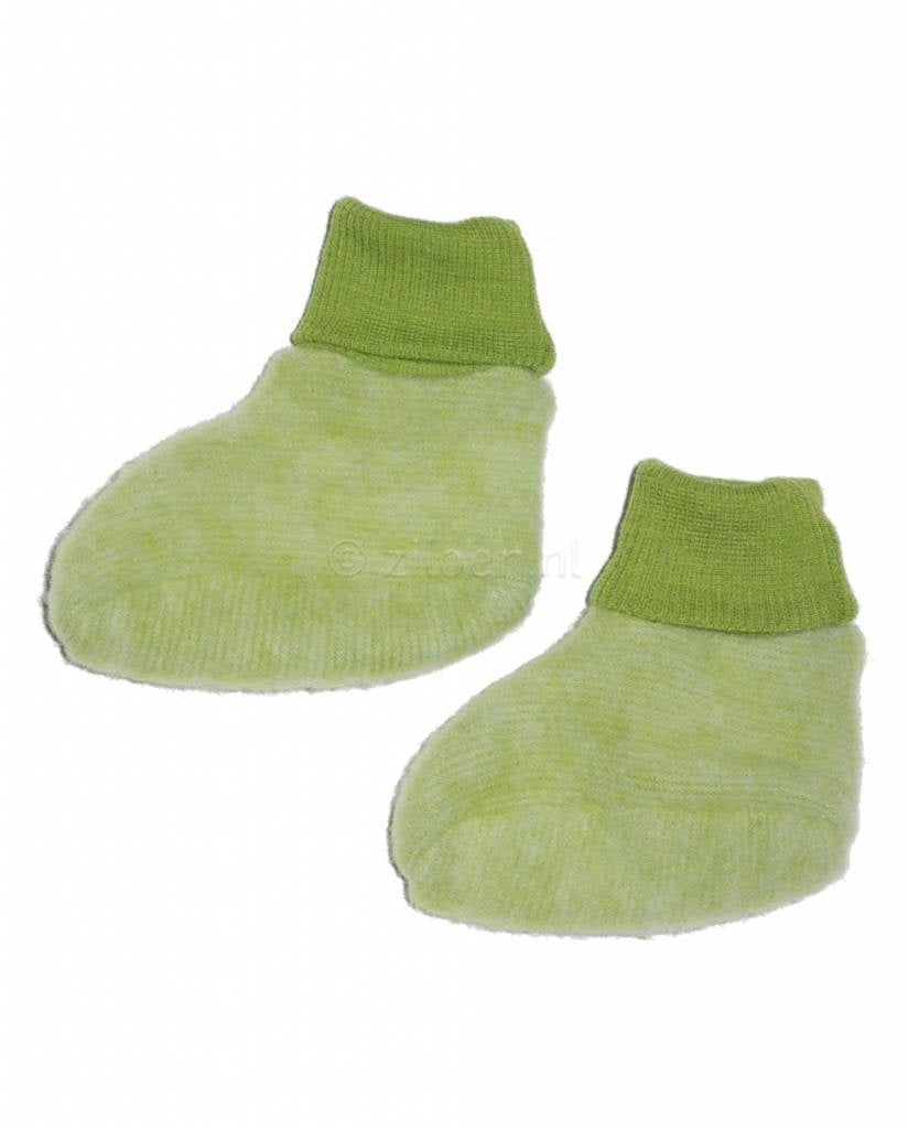 cosilana-baby-slofjes-wolfleece-groen