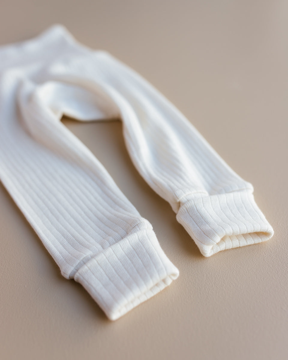 Cosilana pants wool silk cotton natural