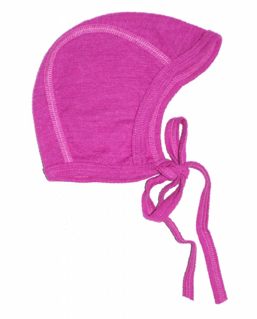 Cosilana-strikmutsje-roze-wol-zijde