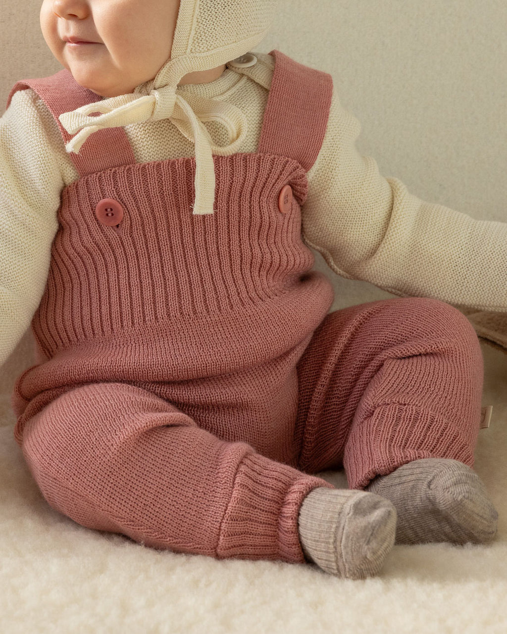 Disana - salopette - oud roze-3