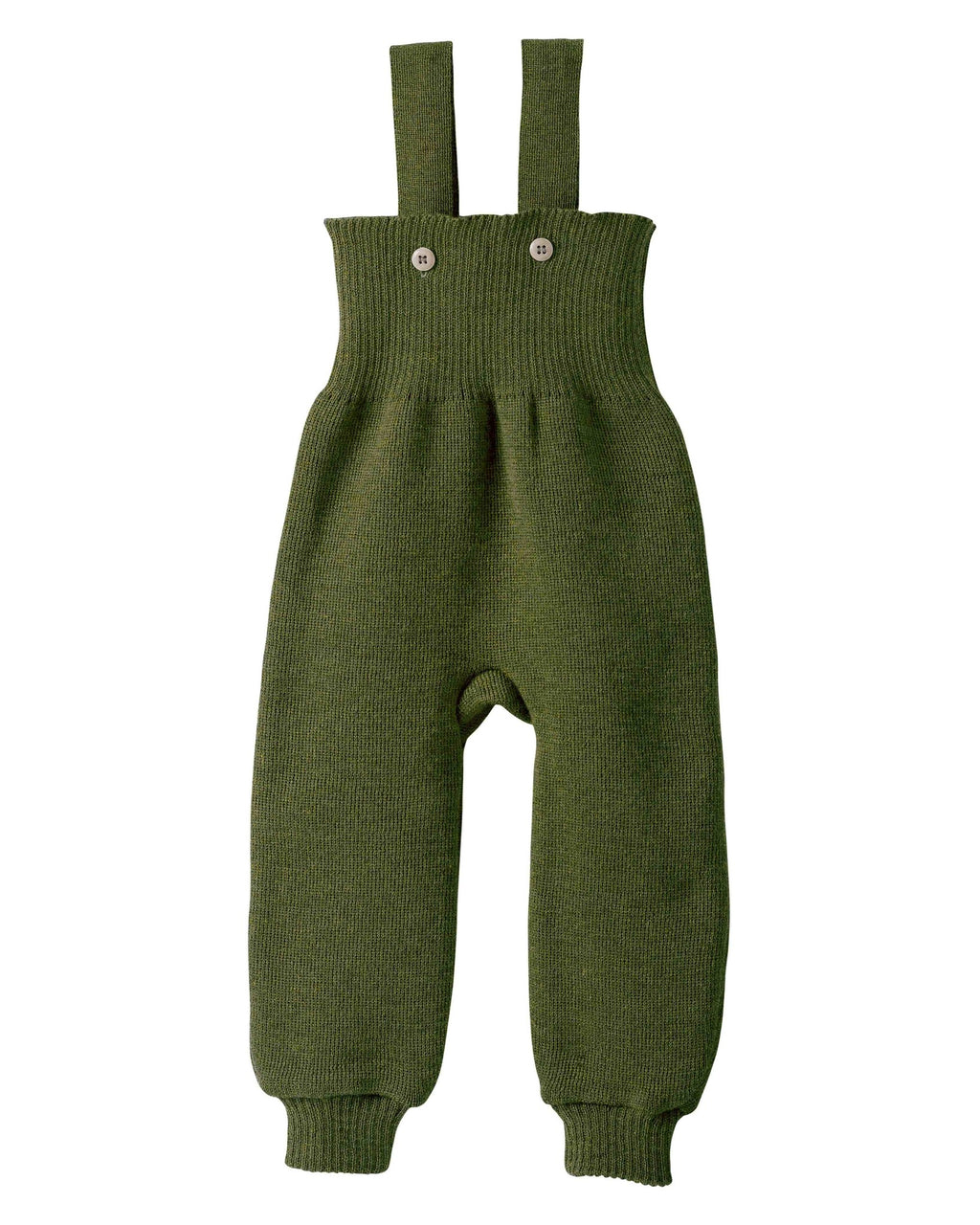 Disana gebreide salopette olive 3311581